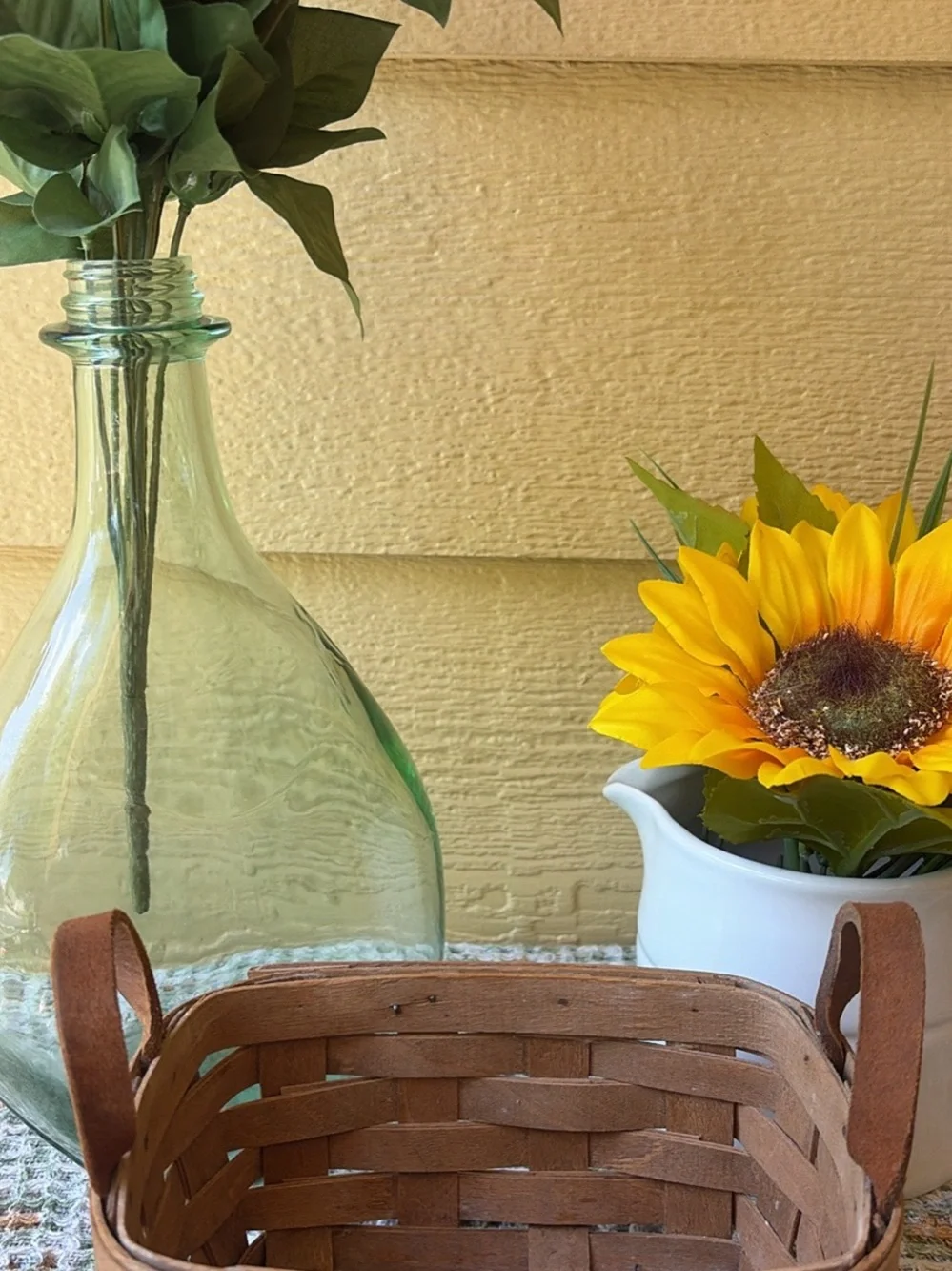 Longaberger handwoven basket